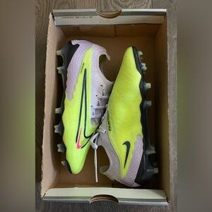 Nike Phantom GX Elite FG Barely Volt / Gridiron Size 4.5 Men / Size 6 Women
